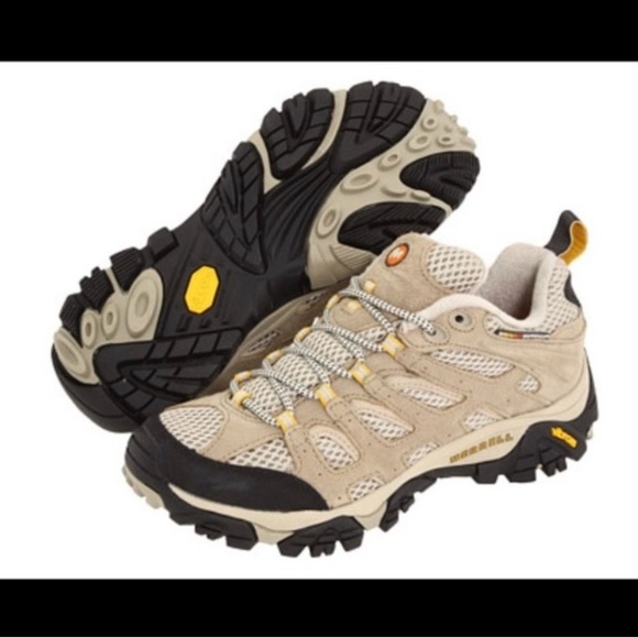 Merrell Moab 2 Ventilator Taupe Hiking Shoes size 9 - Picture 1 of 11